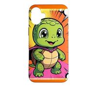 Custodia per iPhone 16 Plus Tartaruga Supereroe