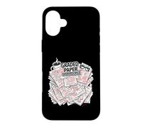 Custodia per iPhone 16 Plus Teacher Introvert Graded Paper Over People