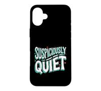 Custodia per iPhone 16 Plus Teacher Librarian Suspiciously Quiet Bookworm