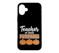 Custodia per iPhone 16 Plus Teacher of Little Pumpkins Fall Back to School
