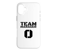 Custodia per iPhone 16 Plus Team Manager Attrezzature sportive Coach Giocatore