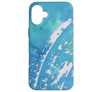 Custodia per iPhone 16 Plus Tecnica dello spruzzo della pittura ad acquerello