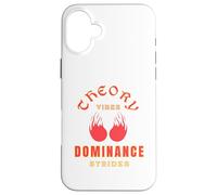 Custodia per iPhone 16 Plus Teoria dominanza passi decisi e vibrazioni forti