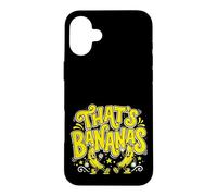 Custodia per iPhone 16 Plus That’s Bananas Retro Yellow Fruit Summer Characters