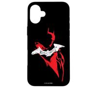 Custodia per iPhone 16 Plus The Batman Hand Drawn Silhouette