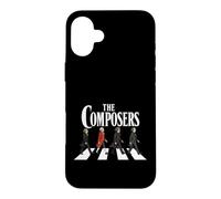Custodia per iPhone 16 Plus The Composers Men Women Kids Funny Classic Music Graphic