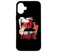 Custodia per iPhone 16 Plus The Dark Knight Joker Everything Burns