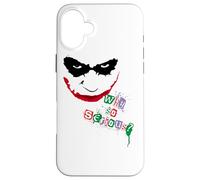 Custodia per iPhone 16 Plus The Dark Knight Joker Too Serious