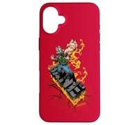 Custodia per iPhone 16 Plus The Dark Knight Rises Bane on Fire