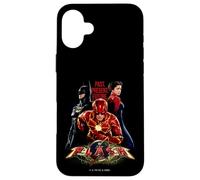 Custodia per iPhone 16 Plus The Flash Movie Batman Supergirl Team