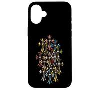 Custodia per iPhone 16 Plus The Heart Diamond Color Cross