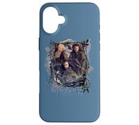 Custodia per iPhone 16 Plus The Hobbit Three Dwarves