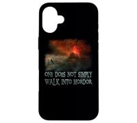 Custodia per iPhone 16 Plus The Lord of the Rings Walk in Mordor