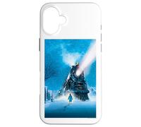 Custodia per iPhone 16 Plus The Polar Express Train Poster