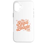 Custodia per iPhone 16 Plus The Regal Beagle Pub Vintage Three's Company Logo