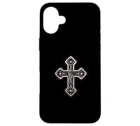 Custodia per iPhone 16 Plus The Tribal Maria Silver Cross