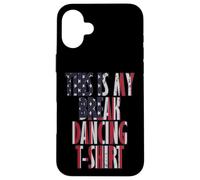 Custodia per iPhone 16 Plus This is my Breakdance USA Flag