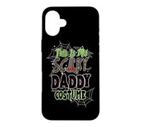 Custodia per iPhone 16 Plus This Is My Scary Daddy Family Matching Halloween Costume