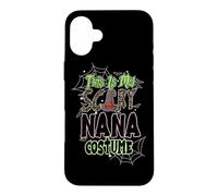 Custodia per iPhone 16 Plus This Is My Scary Nana Costume Grandma Halloween Witch
