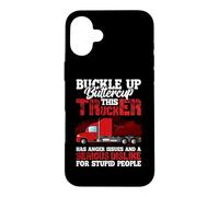 Custodia per iPhone 16 Plus This Trucker Has Anger Issues And A Serious Fun Truck Driver
