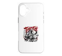 Custodia per iPhone 16 Plus Thoth egiziano Dio Saggezza Scrivere geroglifici
