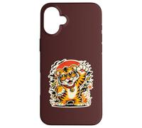 Custodia per iPhone 16 Plus Tigre Natura Wildlife | Cool Big Cats Wildlife Graphic