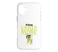 Custodia per iPhone 16 Plus Tiny Gamer Mode Retro Video Game Player Kids Adventure