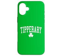 Custodia per iPhone 16 Plus Tipperary Irlanda St Patricks Day Retro Distressed Shamrock