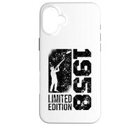 Custodia per iPhone 16 Plus Tiro al piattello Nato nel 1958 Compleanno Tiro al piattello