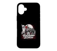 Custodia per iPhone 16 Plus Tokugawa e Ieyasu Samurai Shogun Feudale Giappone Mappa