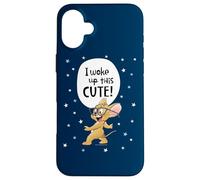 Custodia per iPhone 16 Plus Tom and Jerry I Woke Up This Cute!