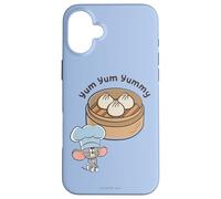 Custodia per iPhone 16 Plus Tom and Jerry Yum Yum Yummy