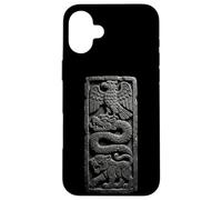 Custodia per iPhone 16 Plus Totem del regalo della cultura Maya dei nativi americani indigeni