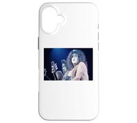 Custodia per iPhone 16 Plus Tour mondiale dei KISS Paul Stanley e Gene Simmons Alive 1996