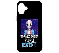 Custodia per iPhone 16 Plus Transgender Alien Lgbtq Transgender Le Persone Transgender