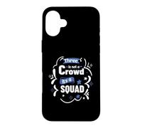 Custodia per iPhone 16 Plus Tre non è una folla è una squadra 3 Abbinamento dei migliori amici