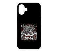 Custodia per iPhone 16 Plus Trono Sotto Le Onde Giapponesi Giapponese Dragon Lord