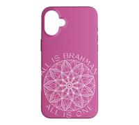 Custodia per iPhone 16 Plus Tutto è Brahman, Tutto è Uno, Yoga Unità Mandala Art
