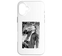 Custodia per iPhone 16 Plus U2 Bono Live Aid Domenica Bloody Sunday 1985