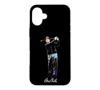 Custodia per iPhone 16 Plus Ufficiale Bing Crosby Pro Golf Swing White
