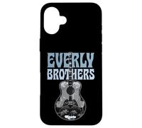 Custodia per iPhone 16 Plus Ufficiale The Everly Brothers Guitar Roots Collage Art