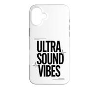 Custodia per iPhone 16 Plus Ultrasound Tech Scheletro Sonografo Umorismo