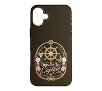 Custodia per iPhone 16 Plus Umorismo del fine settimana della festa del capitano di Nautical Bride Crew