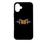 Custodia per iPhone 16 Plus Una farfalla monarca che batte proprio come il mio battito cardiaco