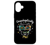 Custodia per iPhone 16 Plus Unapologetically Me Proprietario di gatto neurodivergente