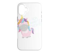 Custodia per iPhone 16 Plus Unicorno I Was It Not Innocence Innocent Guilt Gift