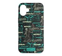Custodia per iPhone 16 Plus Universal Monsters Retro Horror All Over Print