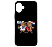 Custodia per iPhone 16 Plus Uruguay Paraguay Radici Bandiera Uruguayana Orgullosa