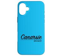 Custodia per iPhone 16 Plus Vecchia scuola New York Retro Canarsie Brooklyn Quartiere