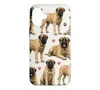Custodia per iPhone 16 Plus Vecchio Mastino Inglese Modello